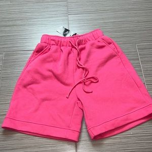 Pink Sweat Shorts